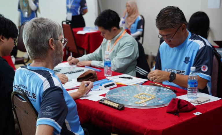 Legenda Scrabble dunia, Nigel Richards turut berentap dalam Kategori Terbuka ASCI 2025_